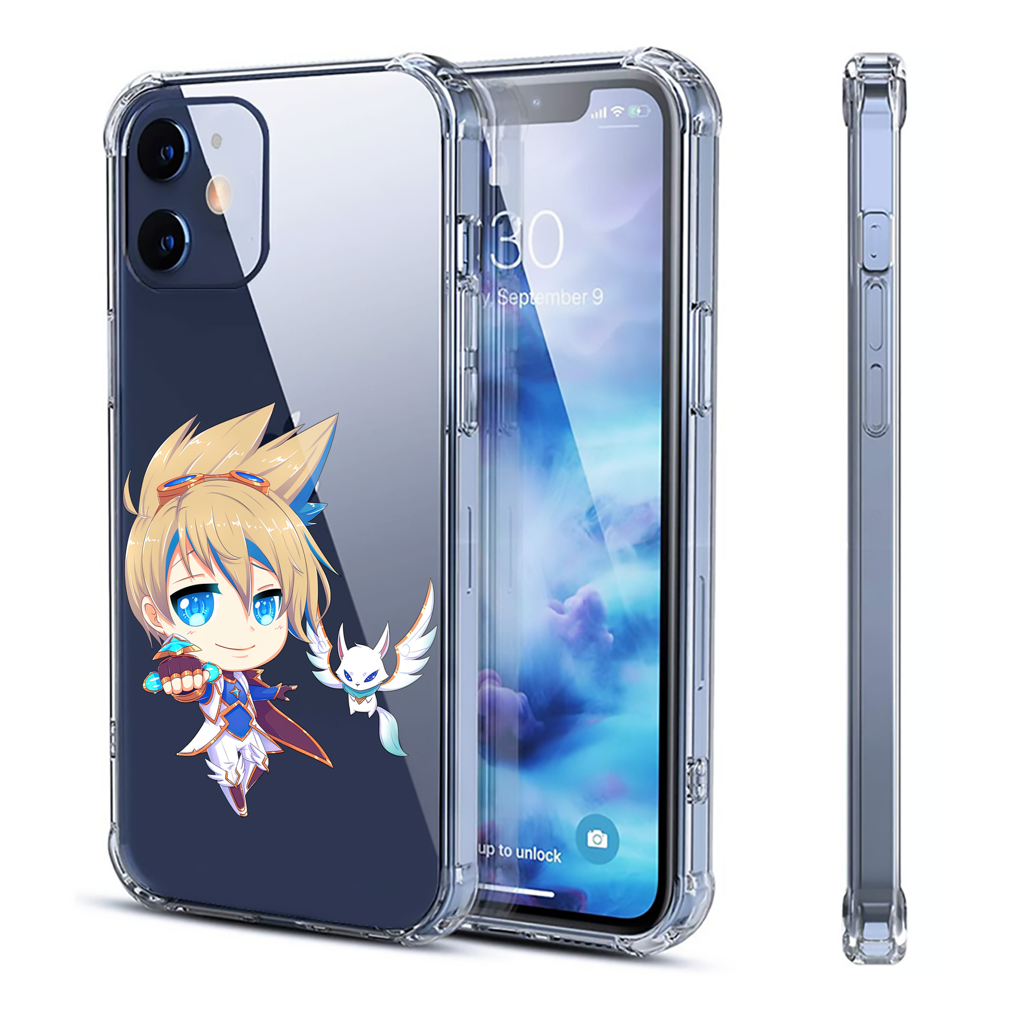 （画像用） リーグ・オブ・レジェンド League of Legends LOL 【iPhone 12シリーズ対応】透明スマホケース（クリアソフトケース）